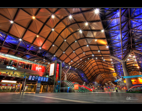 Southern Cross Station - HDR by Dale Allman