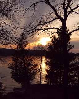 Crystal Lake Sunset, 5.04.09