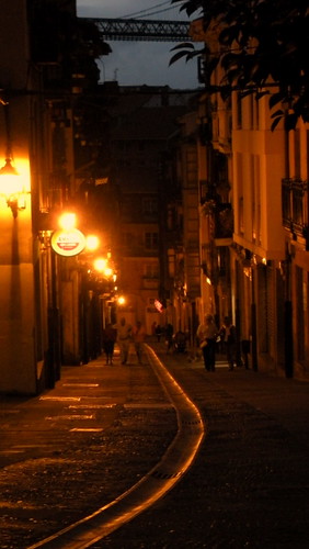 Portugalete nocturno | La calle 