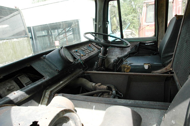 ERF A series tractor unit cab interior