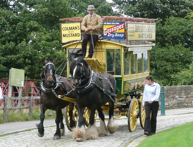 Victorian London Horse Omnibus