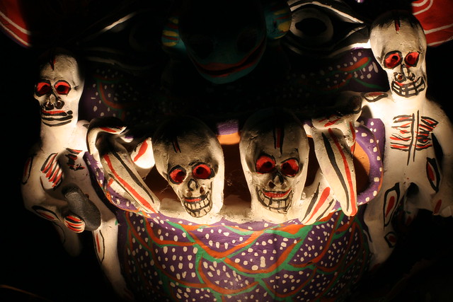 Ceramic Day of the Dead Mask