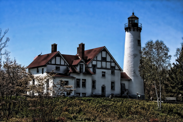 Point Iroquois Lighthouse Michigan