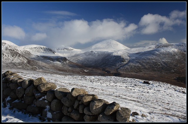 Mourne mountains winter