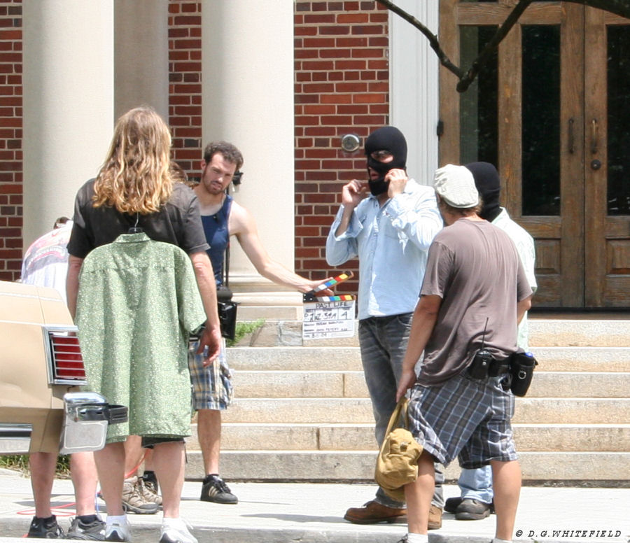 Filming of "PAST LIFE" at City Hall by -WHITEFIELD-
