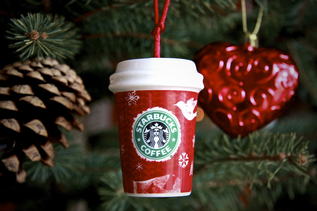 Starbucks feat. Christmas, Copyright © 2009 GF Photography.…
