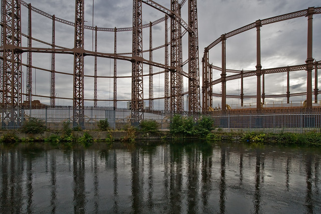 The Gasometers Of Bethnal Green