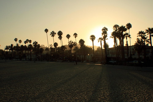 california santa ca sunset usa landscape harbor pier us barbara wharf stearns