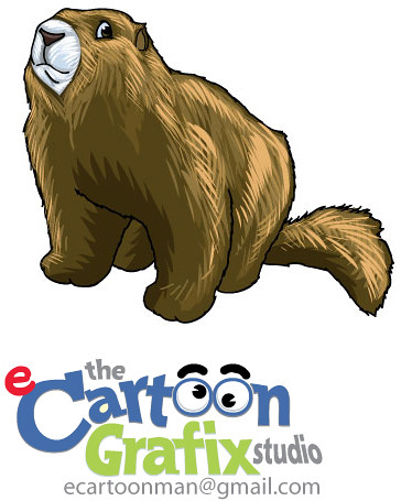 Beaver-Vector | by ecartoongrafix