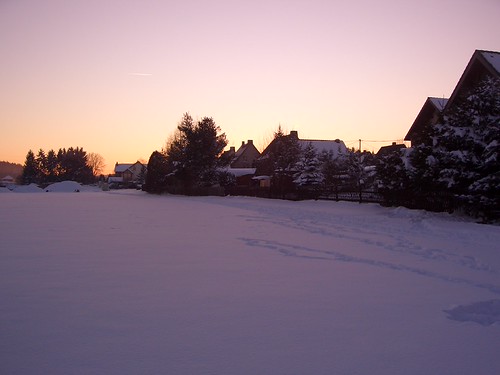 Neuwieser Biathlon 2009 by Neuwieser, Feierobnd auf dor Lässigwiesschnee winter sunset snow sonnenuntergang saxony sachsen wintersport bia