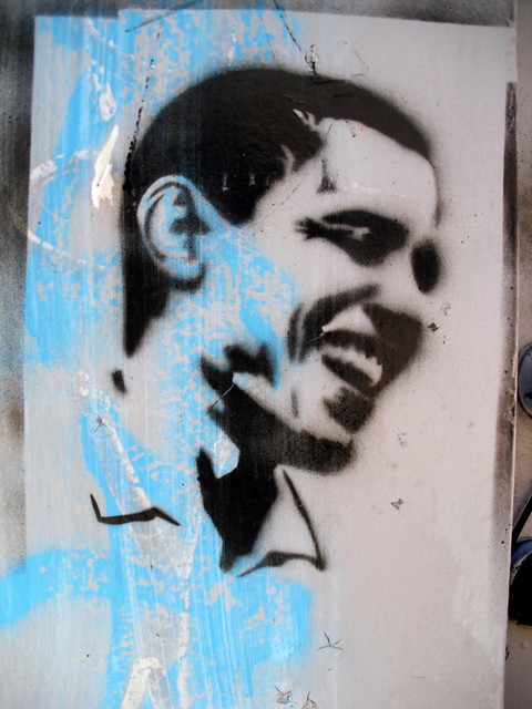 Obama stencil