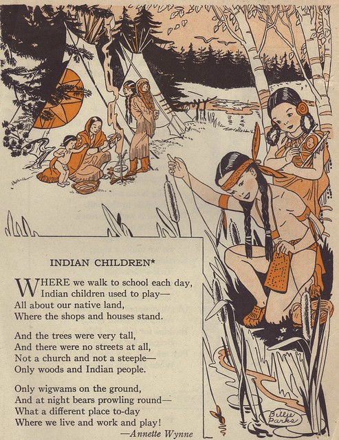 Indian Children Illustrated by Billie Parks