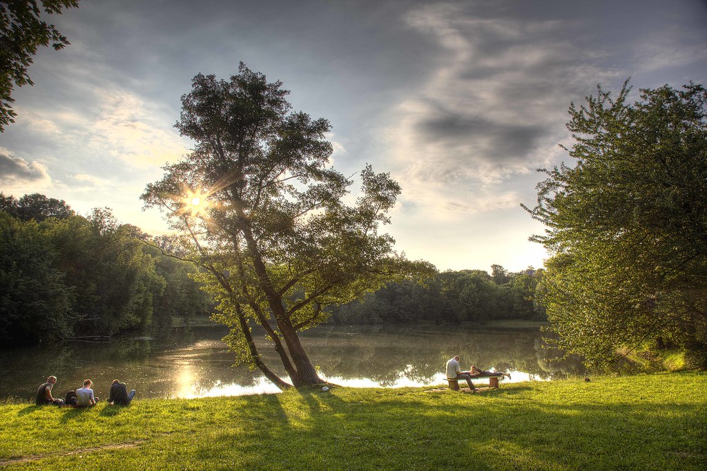 Romantic landscape, Skaryszewski Park, Warsaw :: HDR | Flickr