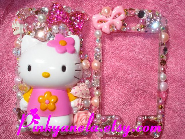 ★Deco Hello Kitty iPhone Case for SaLe~★