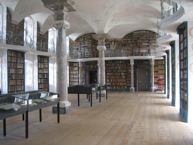 Stiftsbibliothek Einsiedeln Monastery Switzerland