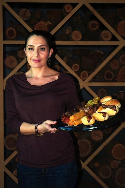 Collette from catering company off-shoot of Ribs and Rumps North Ryde