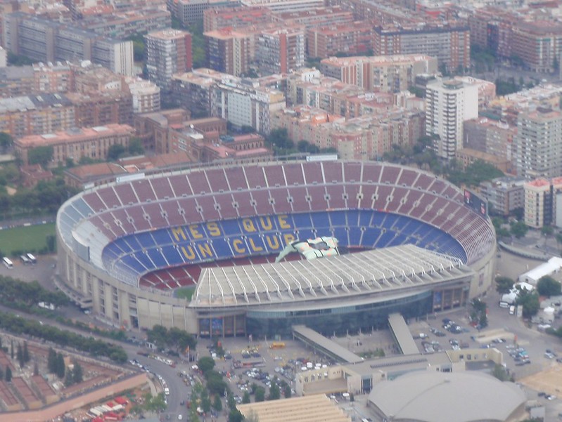 The Camp Nou Stadium - Barcelona
