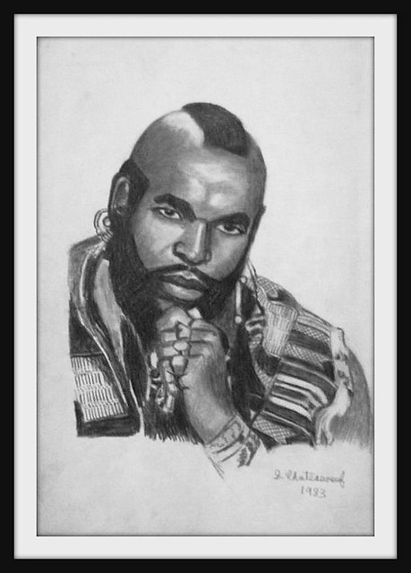 Mr. T. - Pencil Drawing by snc145 - Photo by snc145