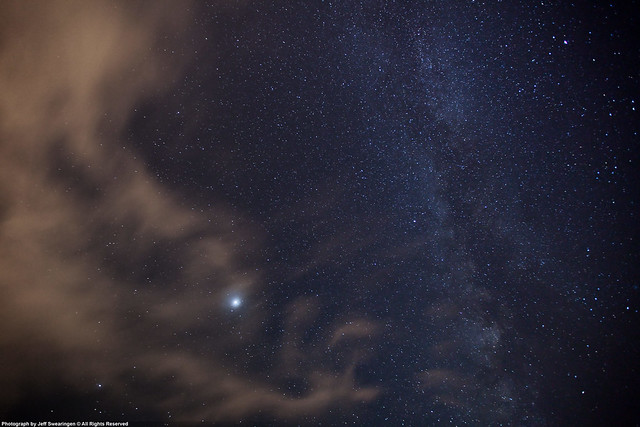 Jupiter and the Milkyway