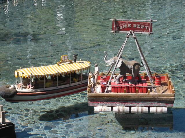 Disneyland Hotel Jungle Cruise Boats
