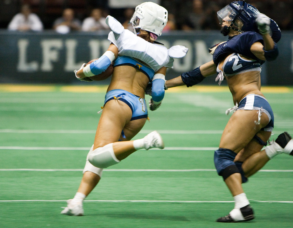 Lingerie Football League action at its finest Nathan Rupert Flickr