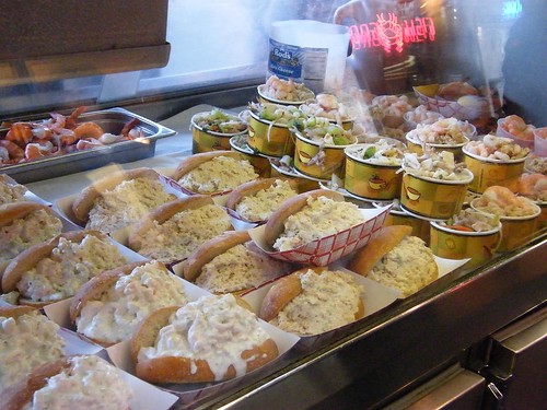 Food at Fisherman's Wharf | Crab Salad Sandwiches, Shrimp Sa… | Flickr