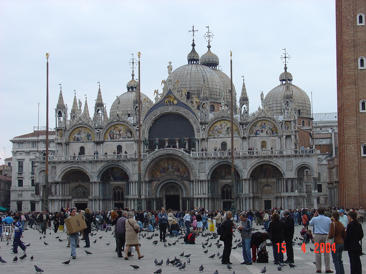 Saint Mark's Basilica Facade, Venice, Italy