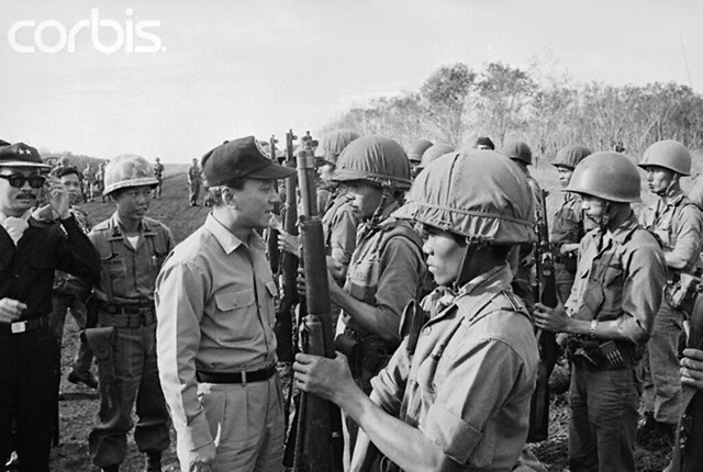 TT Thiệu tại Lộc Ninh, tỉnh Bình Long - 11 Nov 1968