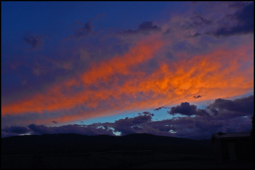 sunset sky newmexico enchanted eaglenest