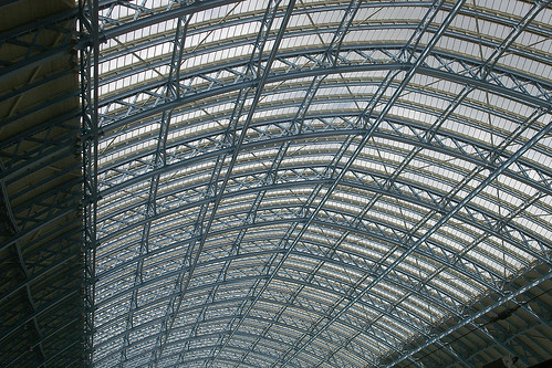 IMGP5418 | The lovely roof at London St Pancras railway stat… | Flickr