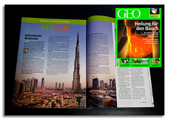 GEO Magazine, German edition, October issue