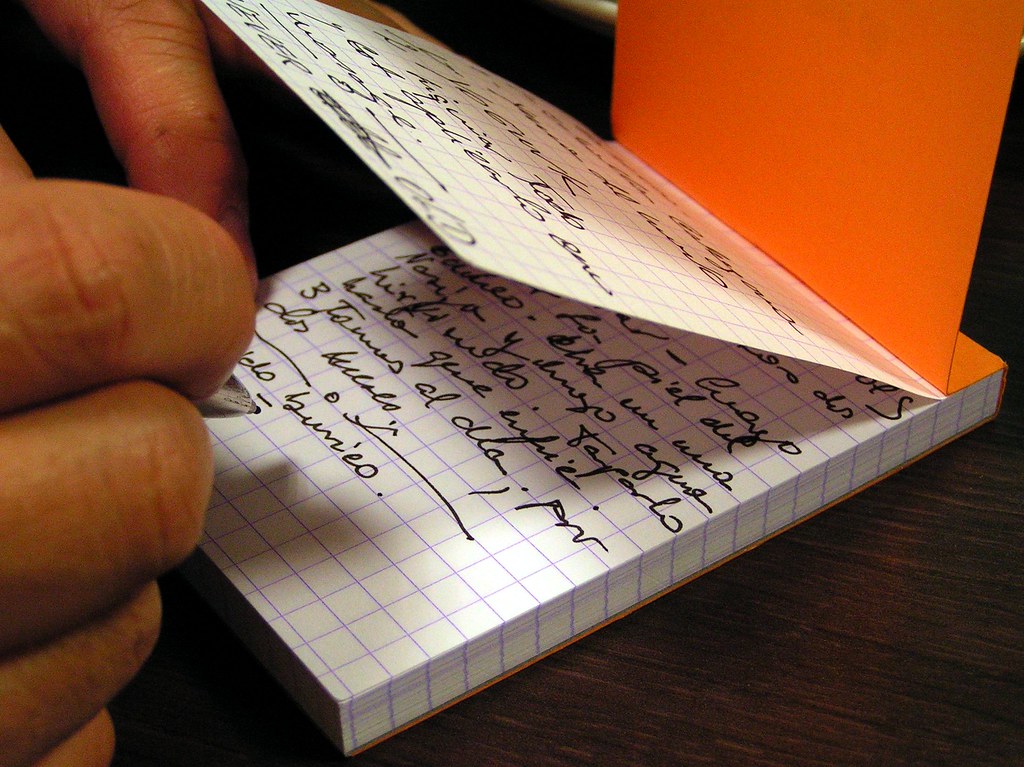 Notes | in a notebook | John Keogh | Flickr