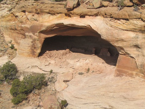Massacre Cave Ruins, Canyon de Chelly National Monument, Navajo Nation, Arizona
