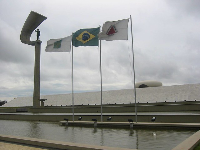 Juscelino Kubitscheck sculpture, Brasilia, Brazil