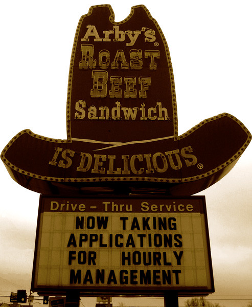 Arby's Roast Beef Old Sign