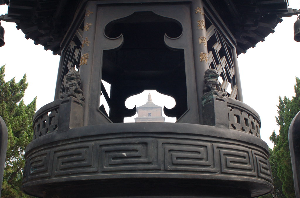 Xi'an, Dacien temple and Da Yan pagoda