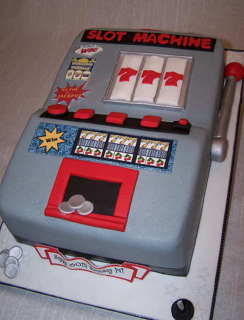 Slot machine cake