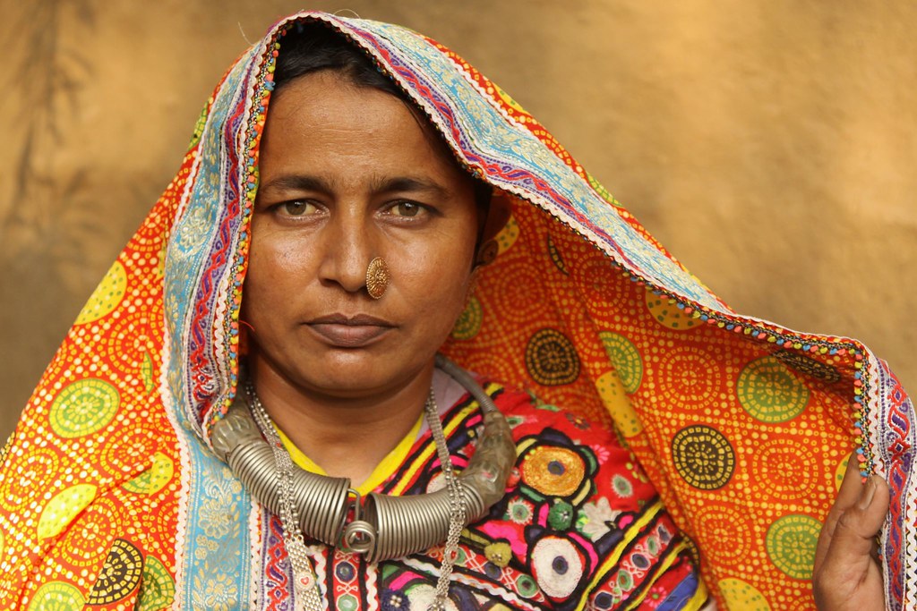 india - gujarat | Meghwal tribal woman (Gujarat). The people… | Flickr