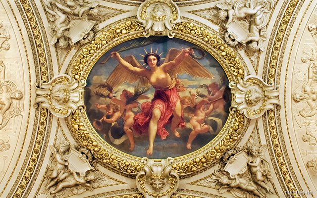 The Louvre Ceiling Fresco
