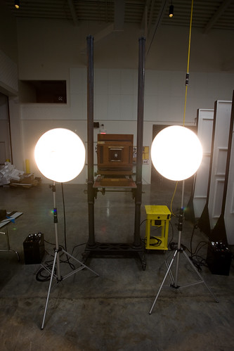 portrait studio antique setup largeformat speedotron viewcamera rcc strobes 11x14 lightingsetup