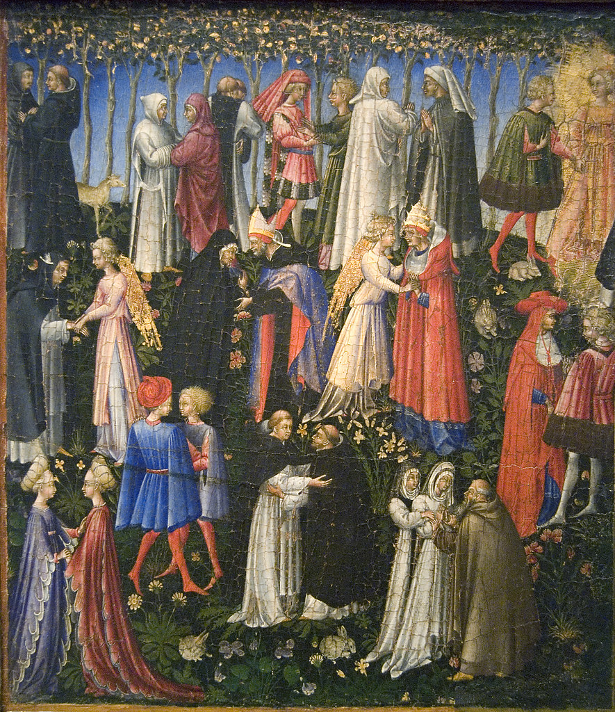 Paradise (predella panel), ca. 1445 | Paradise (predella pan… | Flickr