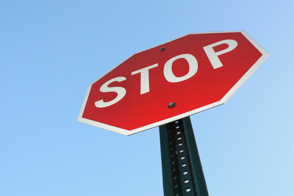 Image of a stop sign