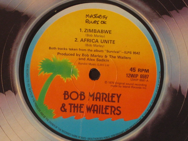 BOB MARLEY  ZIMBABWE