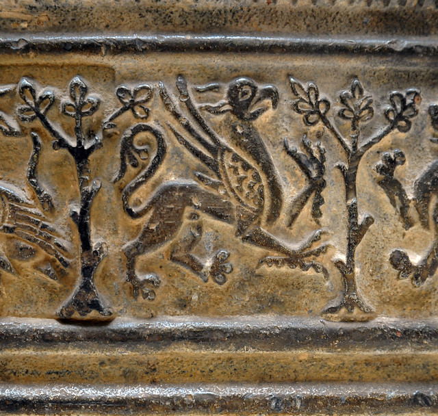 Griffin in the decoration of a cistern, 2. The Cloisters Collection, NYC