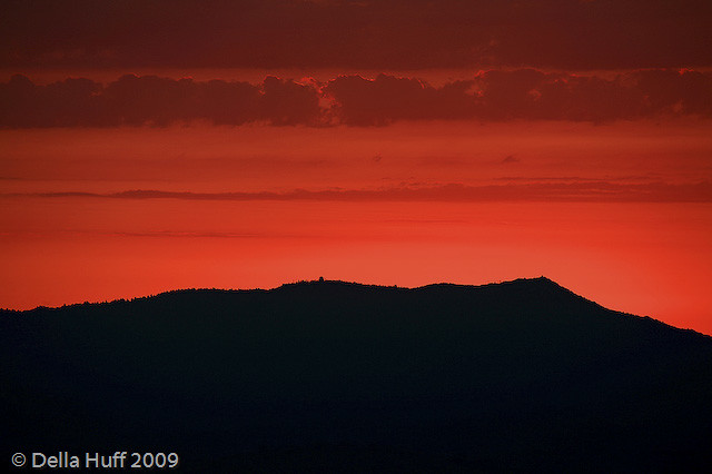 Sky on Fire over Mt. Tam