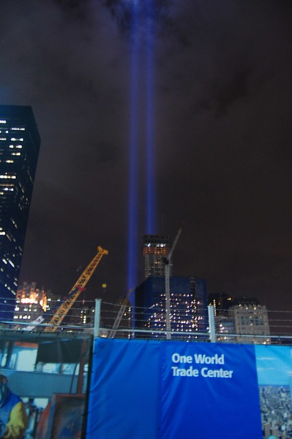 Blue Lights From Ground Zero
