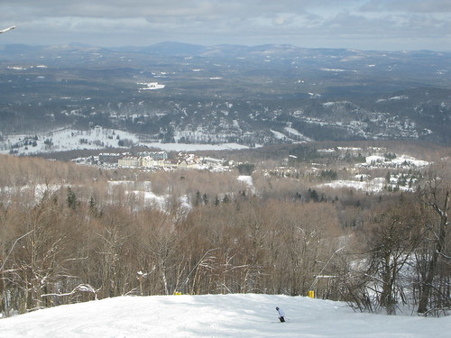 winter skyline vermont skiing horizon skiresort vista stratton