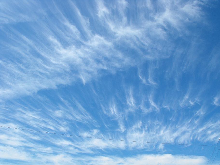 Cirrus Clouds | Wispy Cirrus Clouds in a fan shape across th… | Flickr