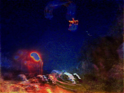 ultracolor landscape underwater fantasy