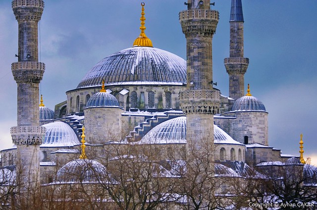 Snowy Sultanahmet Istanbul